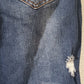 Mudd Skinny Stretch Dark Wash Distressed Jeans Womens Size 5