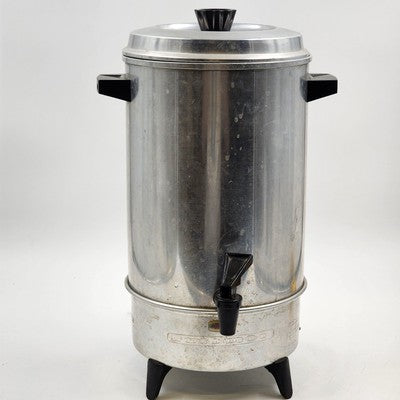 West Bend 29304 Coffee Percolator 12–30 Cup Auto USA Made 1963