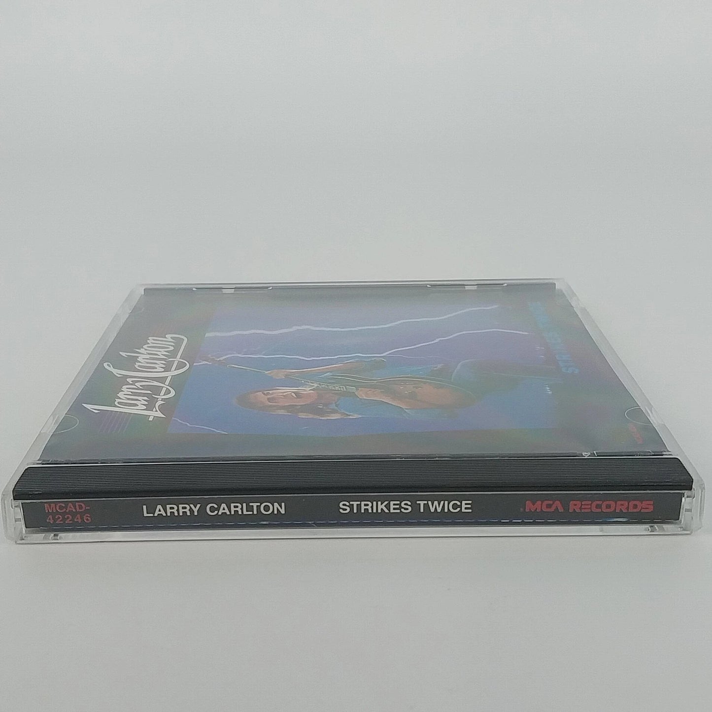 Larry Carlton Strikes Twice CD Jazz Fusion Instrumental MCA Vintage 1988