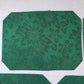 Green Poinsettia Holly Tablecloth Set 60x84 with 5 Placemats Holiday