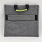 So-Mine Commuter Essential Gray & Green Travel Organizer Seat Pouch Airline Car