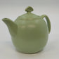 Chantal 92-TP10 Solid Green Teapot with Lid Stoneware Ceramic 0.75 Qt Vtg 2003