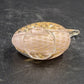 Murano Pink Art Glass Duck with Gold Bullicante Alfredo Barbini Italian 4.5"