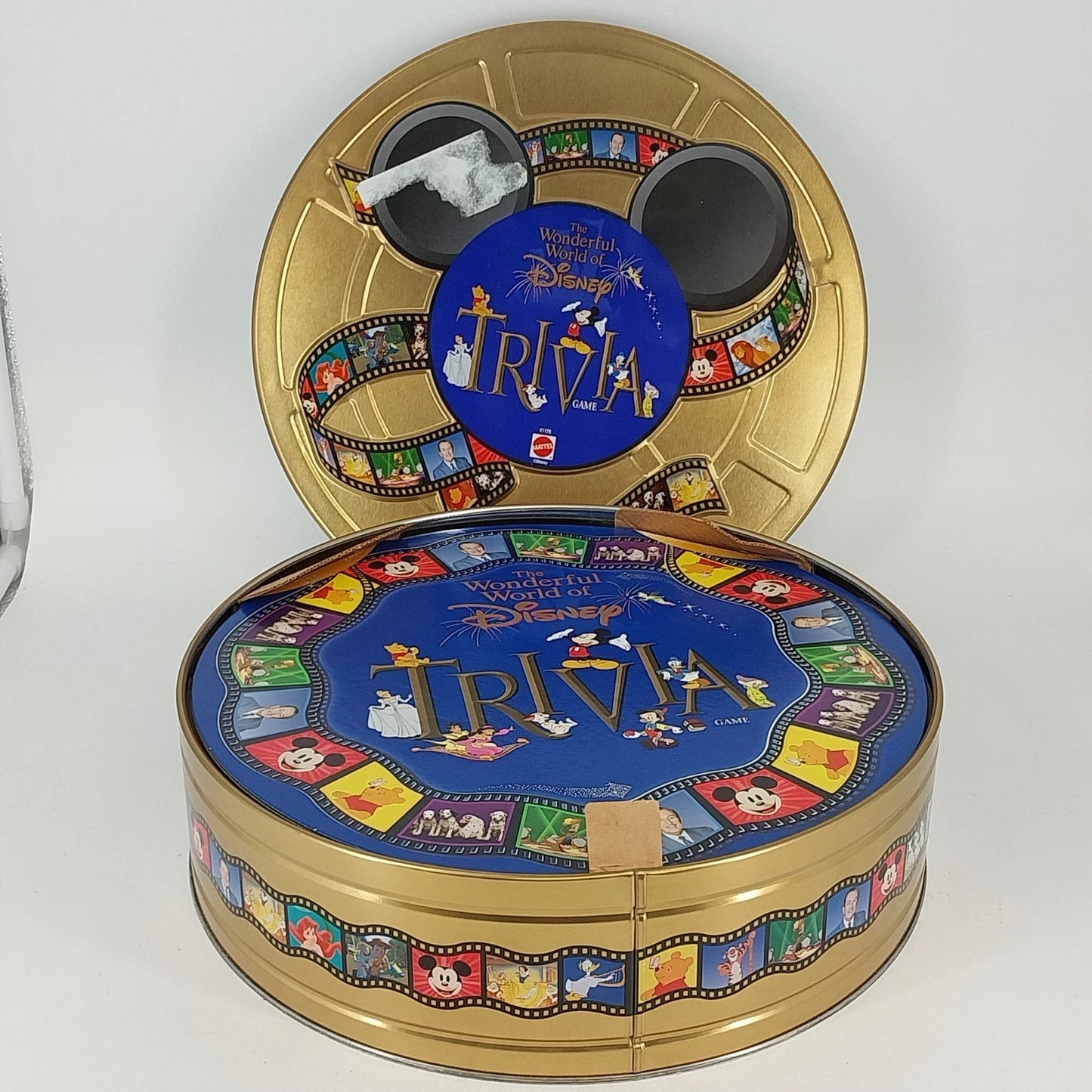 Disney Trivia Game Mattel 1997 Sealed The Wonderful World of Disney New
