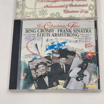 2 Music CD It's Christmas Time & Greatest Christmas Collection 1 Holiday Theme