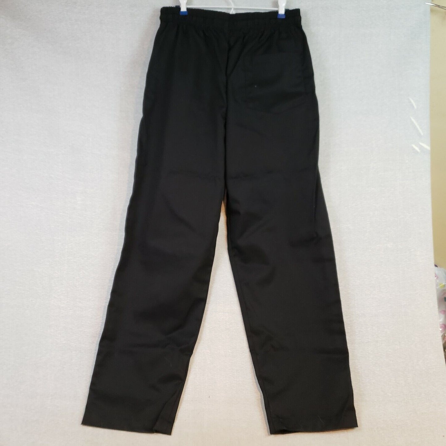 Black Chef Baggy Pants 2XL Unisex C15 Fame Fabrics Elastic Waist Pockets 81124