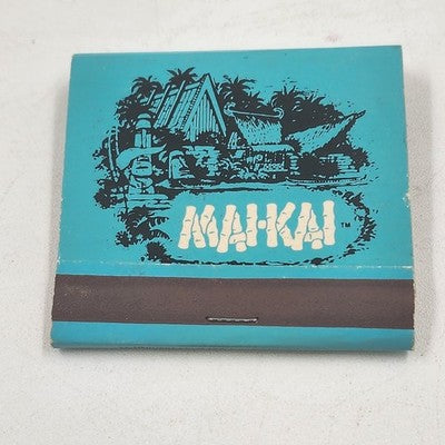 Mai-Kai Front Strike Matchbook Polynesian Restaurant Ft Lauderdale FL Full Book