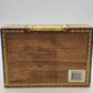 Partagas Flor de Tabacos 1845 Sabrosos 20 Empty Wooden Cigar Box Vintage