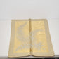 Gold & Beige Damask Brocade Leaf Reversible Table Runner – 24″ × 17″ - Formal Dining