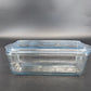 Anchor Hocking Fire-King Sapphire Blue Philbe Refrigerator Dish 1 Qt w Lid Vtg