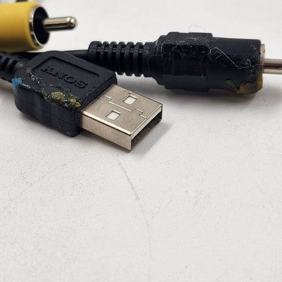 Sony ZCAT 2035-0930 AV USB Cable Cord Genuine for Cybershot Video Camera