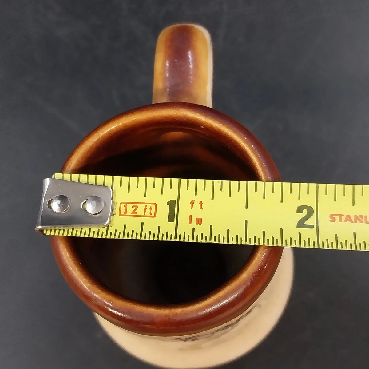 Florida Ceramic Mini Mug Toothpick Holder Alligator Dolphins Palm Tree Tropical