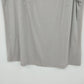 XXI Gray Rhinestone Embellished Top Women's Medium Scoop Neck Short Sleeve