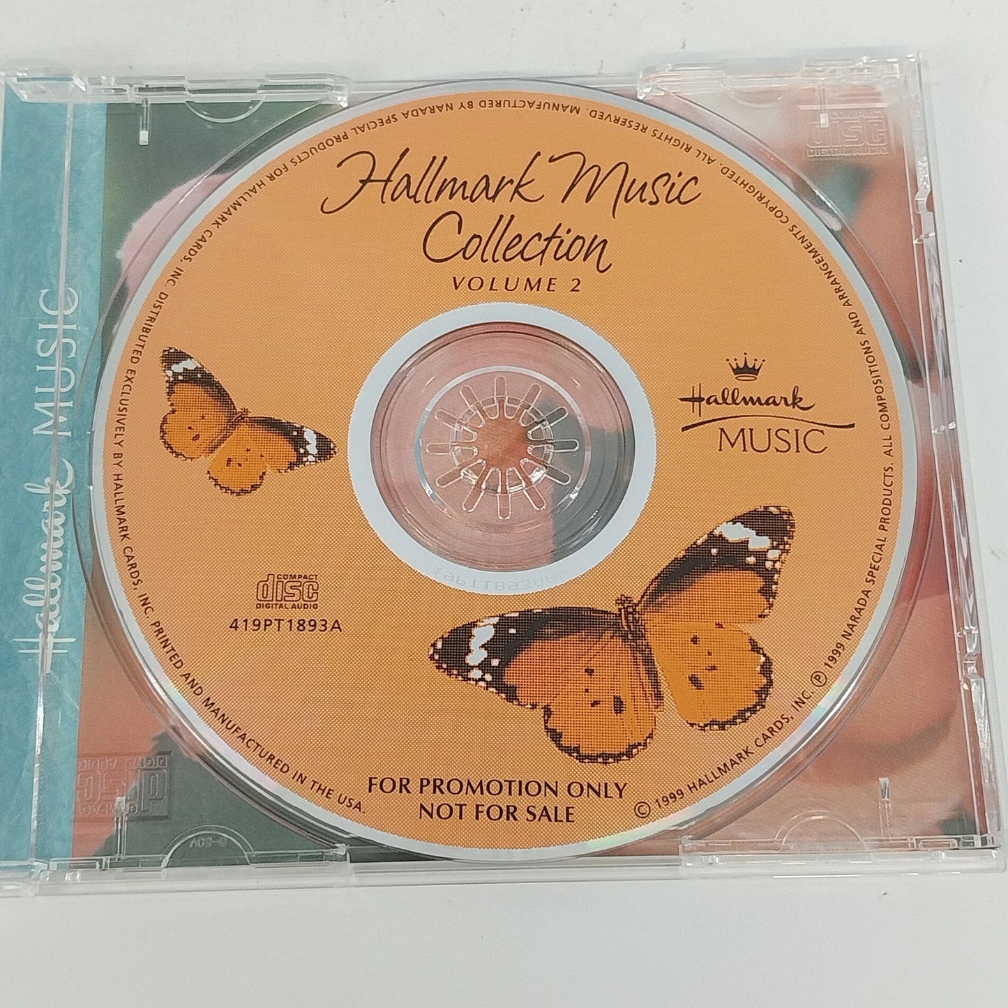 Hallmark Music Collection Vol. 1 & Vol. 2 2 CD Relaxing Instrumental Music 1990s