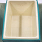 Thermos 7707 Cool Date 7 Quart Split Lid Lunchbox Green White Cooler 11"x8"