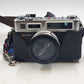 Yashica Electro 35 Film Camera 35mm Case Flash Power Cord Inst Manual Camera Bag
