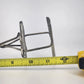 Double Wire Potato Masher White Wood Handle Farmhouse Kitchen Tool 11.5" Vintage