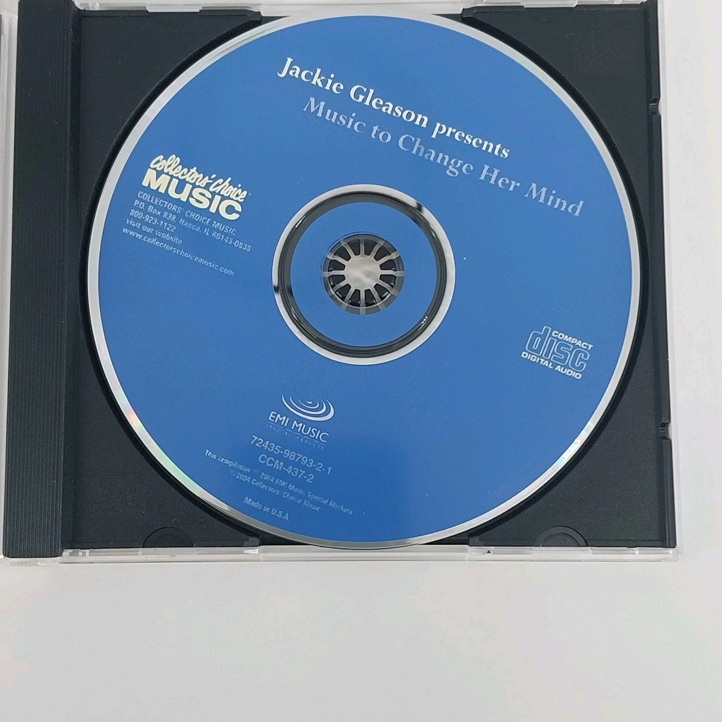 Jackie Gleason 3pc CD Music Martinis Memories Velvet Brass Change Her Mind 2004