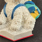 Bichon Frise Refrigerator Magnet Back Packing Dog Figurine Willabee Ward MBI