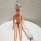 Barbie Rapunzel Doll 1997 Long Blonde Hair Crown Mattel