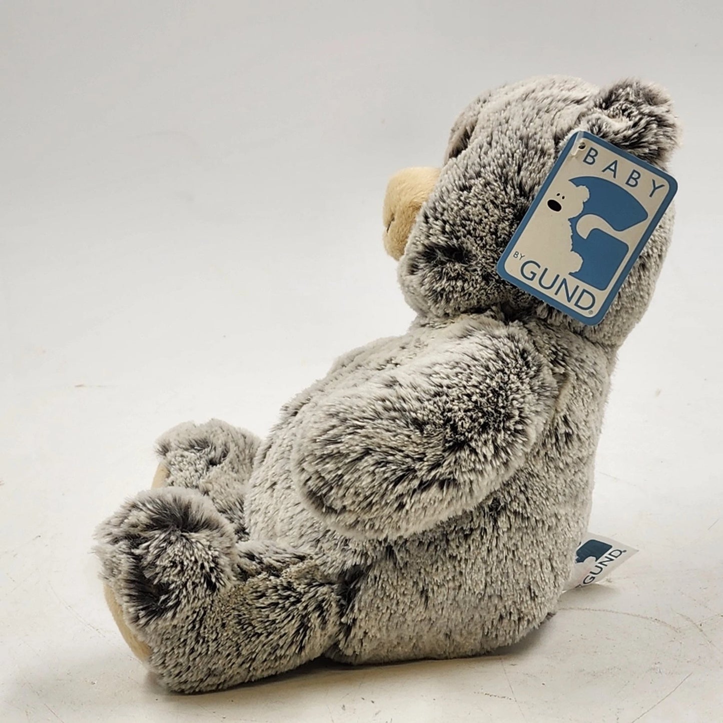 Baby Gund Super Soft Teddy Bear Plush Small Gray Stuffed Animal 7.5" NWT China