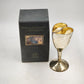 Lenox Silver Heart Goblet Pair Kirk Stieff Wedding Promises Bride Groom w Box