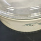 Pfaltzgraff April 2.5 Qt Casserole Dish with Glass Lid Expandable Holder USA