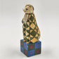 Jim Shore Heartwood Creek Felicity Cat Figurine Patchwork Quilt 6.5" China