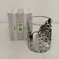Scentsy O Christmas Tree Mini Warmer Silver Metal Openwork Holiday Boxed