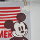 Disney Mickey Mouse "Summer in the USA" Garden Flag Banner Celebrate 90 Yrs 18"