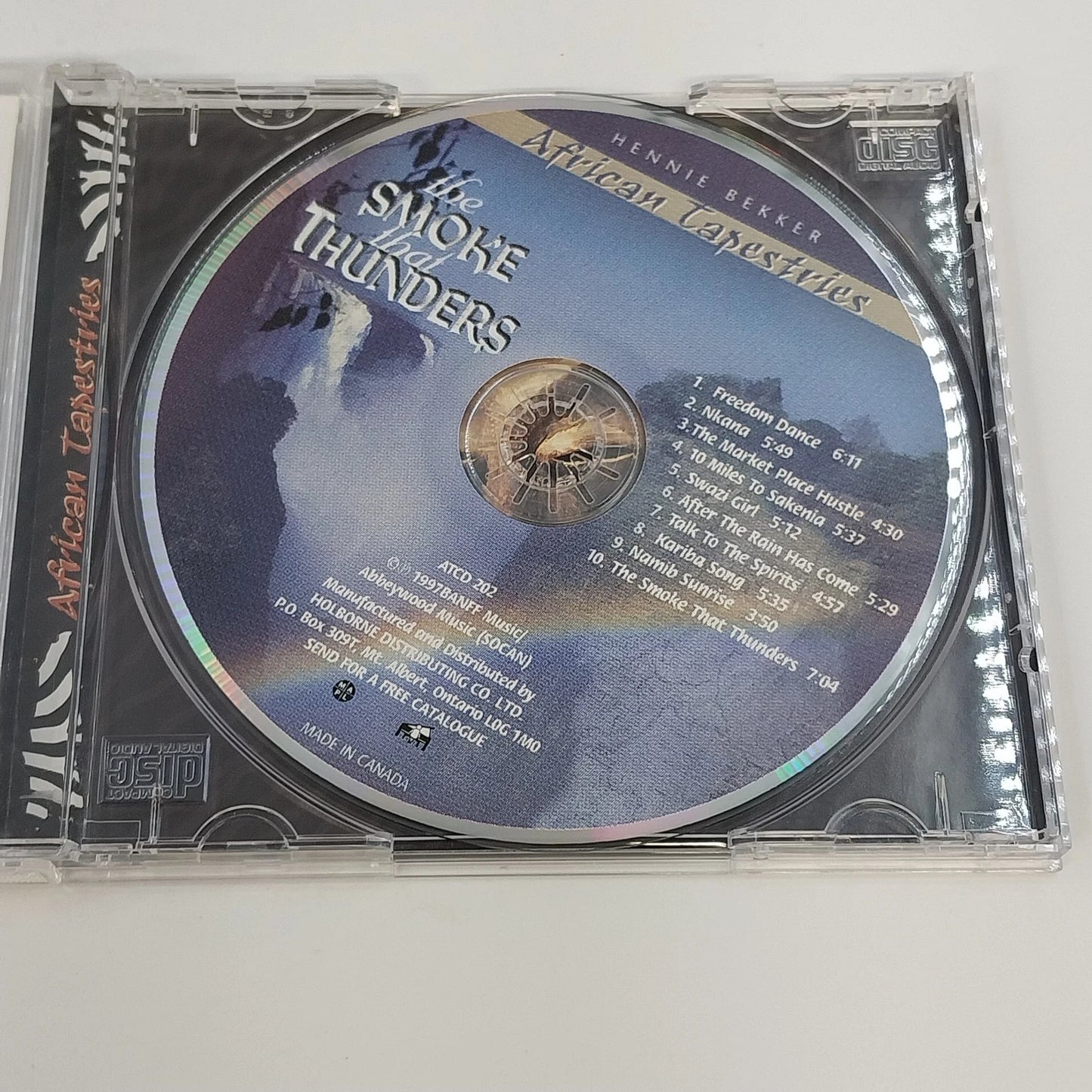 Hennie Bekker African Tapestries 2 CD Set Temba & The Smoke That Thunder Ambient