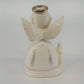 Napco April Angel A1364 Easter Bunny Egg Basket Figurine 4" Japan Vintage