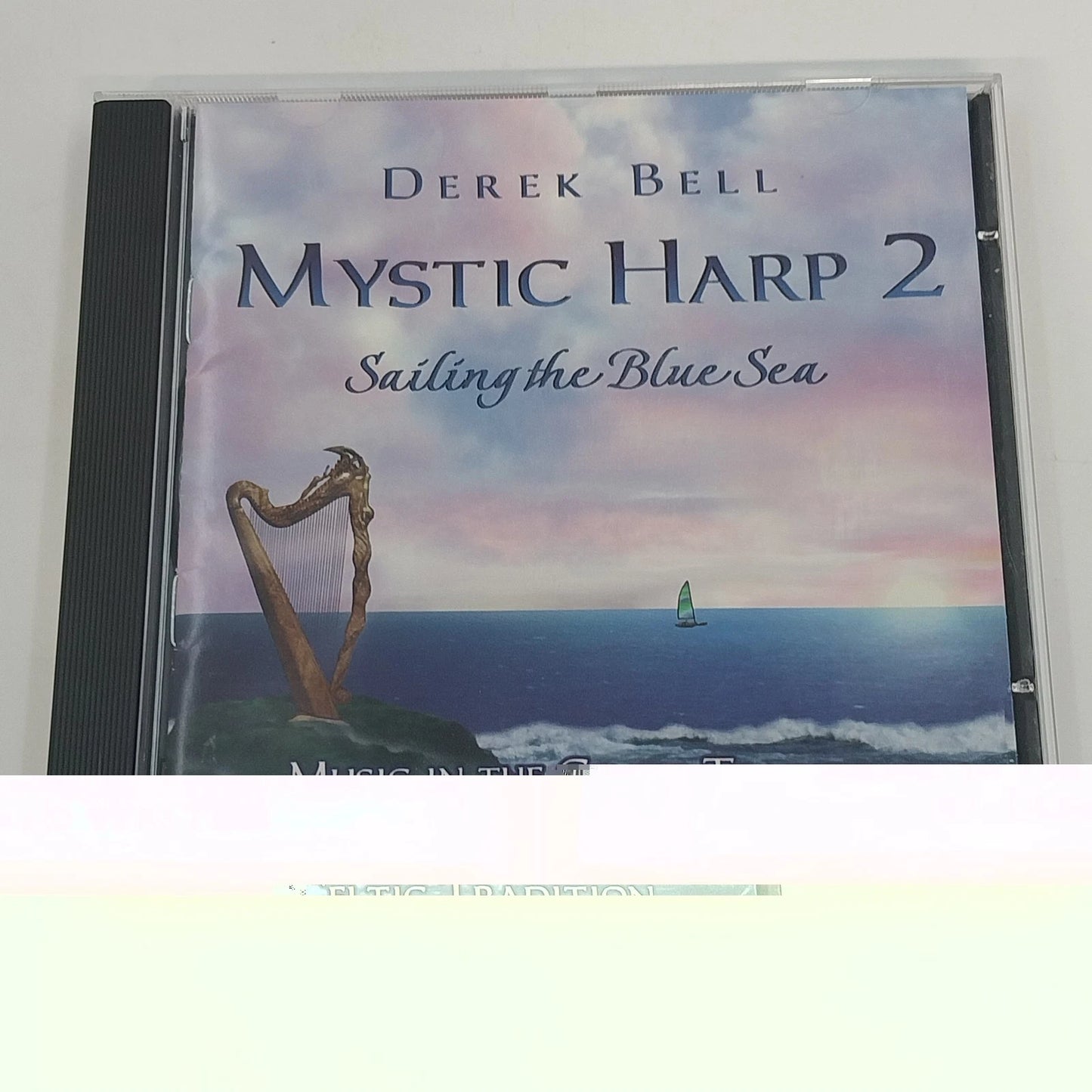 Derek Bell Mystic Harp 1 2 Sailing the Blue Sea Celtic Harp 2 CDs New Age 1990s
