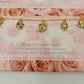 Hallmark Gold Tone Teapots Charm Dangle Bracelet 7" Toggle Closure