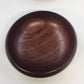 Haitian Wooden Salad Bowl Set 6 Pc Small & 1 Pc Large Serving Dish 9.75" 1970s
