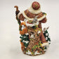 Fitz and Floyd Snowy Santa Woods Music Figurine 19/1239 Original Box Christmas