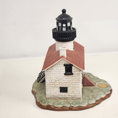 Lefton Alcatraz Lighthouse Lighted Figurine Limited Edition 4259/9000 Vintage