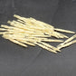 Agiftcorp Cocktail Forks with Floral Carved Celluloid Holder Cream Hong Kong 1978
