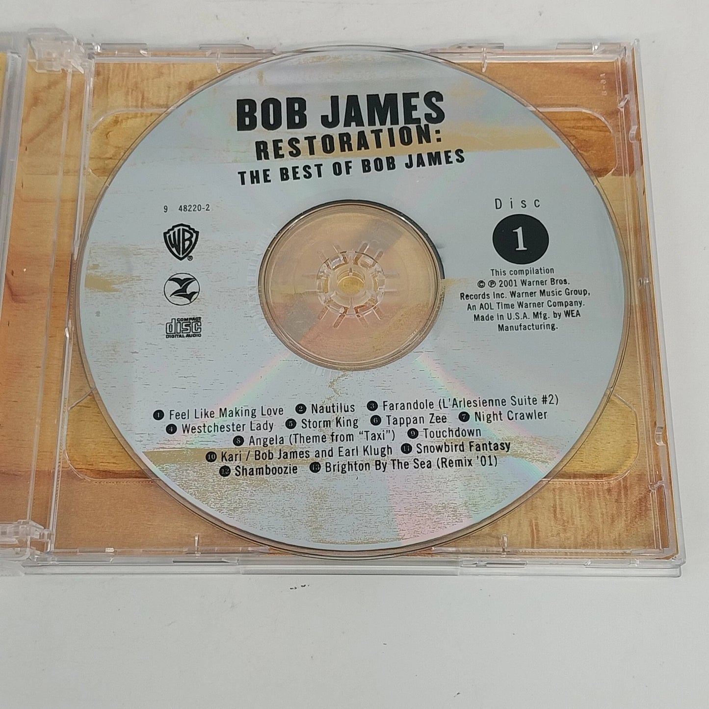 Bob James Restoration The Best Of Bob James 2 CD 2001 Jazz Fusion Greatest Hits