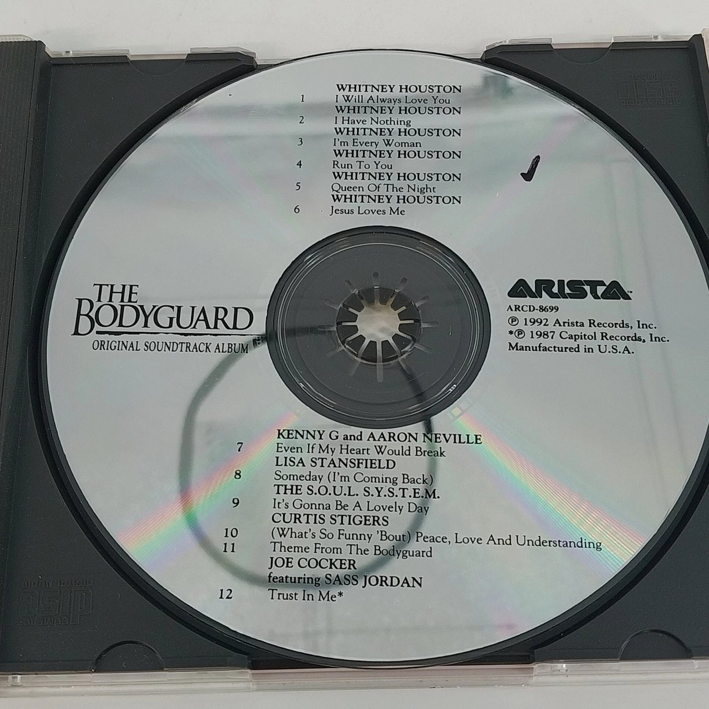 Movie Soundtrack CD Lot 7 Bodyguard Pretty Woman Sleepless Seattle Soundtracks