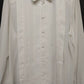 Worthington White Essentials Pleated Long Sleeve Blouse Size 10 Women