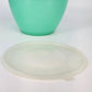 Tupperware 679-10 Jadeite Crisp-it Lettuce Keeper Bowl Sheer Lid Spike Vintage