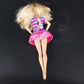 Mattel Barbie I Can Be Babysitter Doll Blonde Stripe Dress Y2K