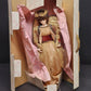 Maryse Nicole's Celeste Angel of Good Will Porcelain Doll Coral Gold Wings Beads