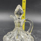 Clear Cruet with Stopper EAPG Fostoria Glass Frisco Line 1229 Vintage 1890-1905