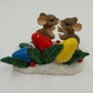 Charming Tails KISS-MAS LIGHTS Figurine 2.25" by Fitz & Floyd 87/205 Collectable
