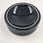 Japan Ceramic Trinket Pot Box 6" Black Gold Gilt Bird & Flowers Ring Box