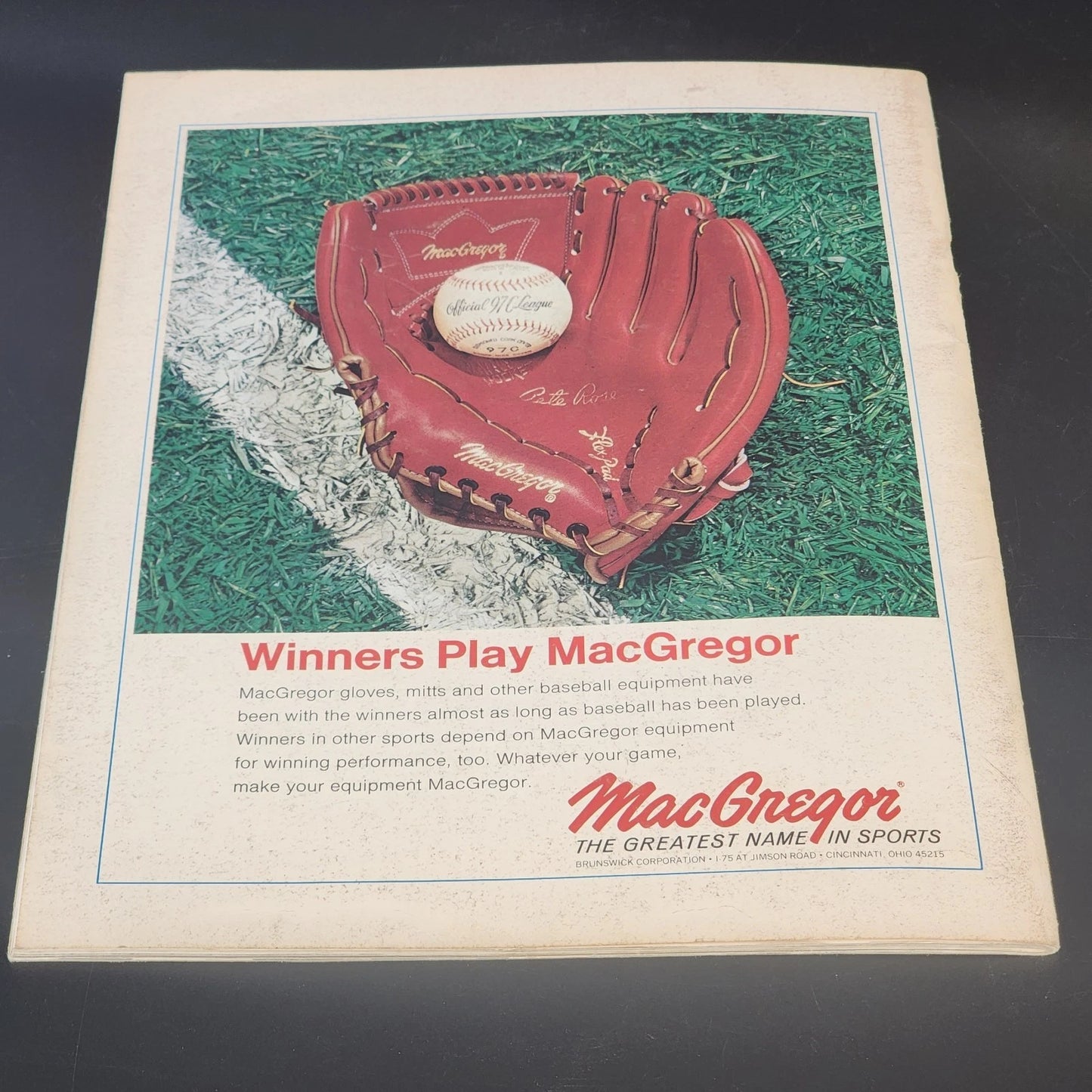 1974 Cincinnati Reds Yearbook Big Red Machine MLB Vintage