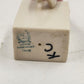 Rare Lenox Girl Twin Figurine – Vintage 4" Sitting Girl in Pink Dress with White Bows