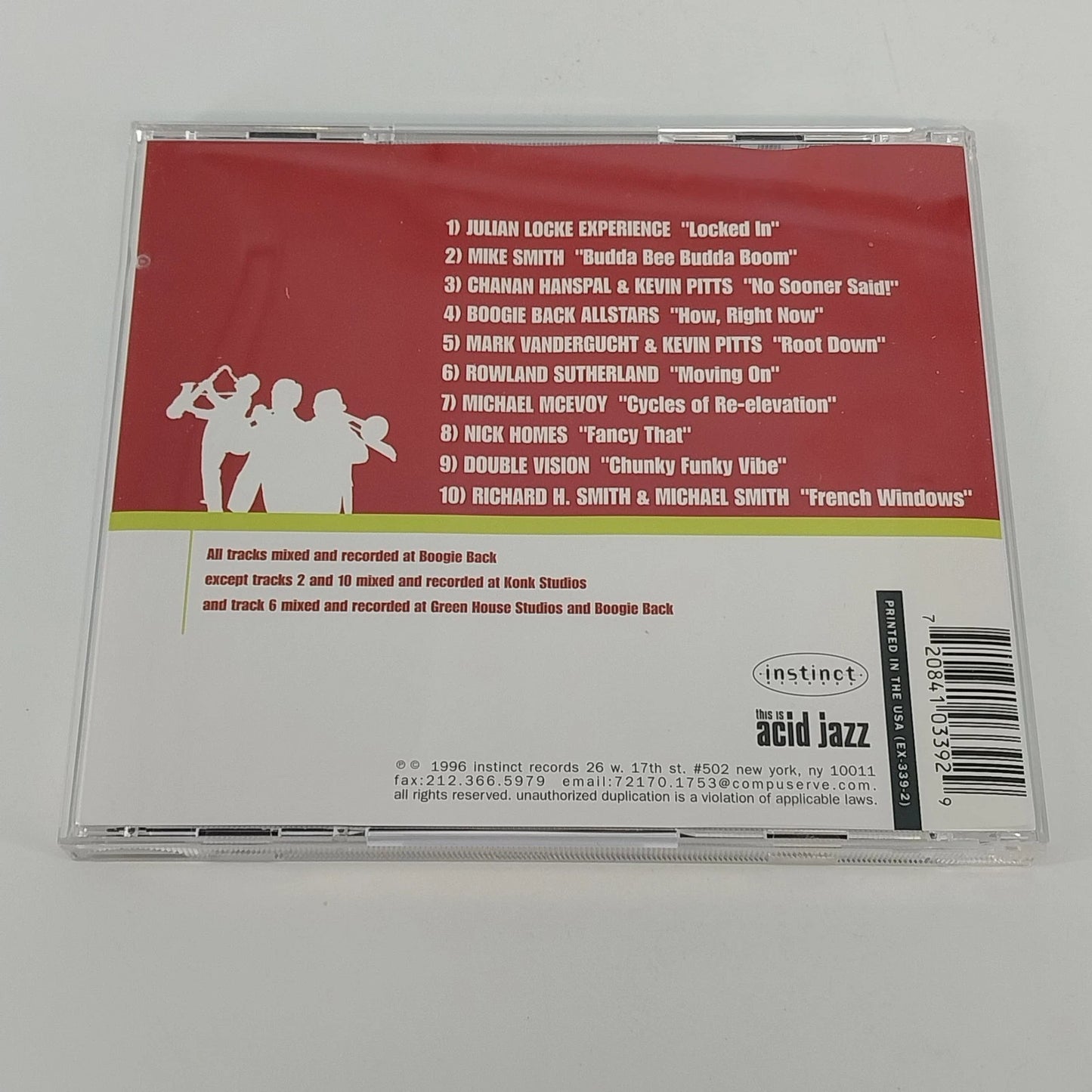 Various The Sound of London Jazz Powers Vol 2 CD 1996 Acid Jazz Instinct